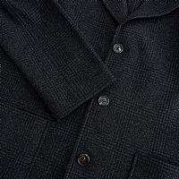 Παλτό Uncostracted Καρώ